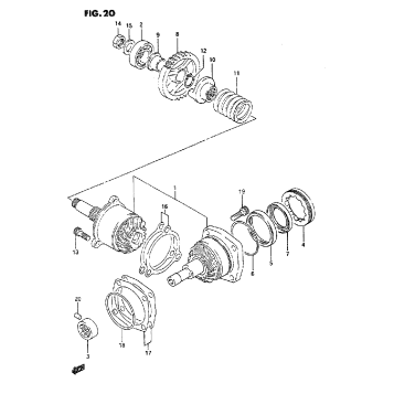 SECONDARY DRIVE GEAR