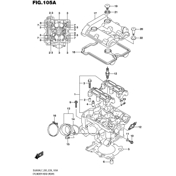 CYLINDER HEAD (REAR)