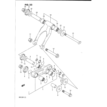 CUSHION LEVER (MODEL K)