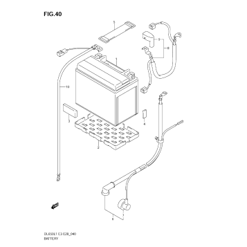 BATTERY (DL650A L1 E3)