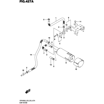EVAP SYSTEM (VZR1800BZL9 E33)