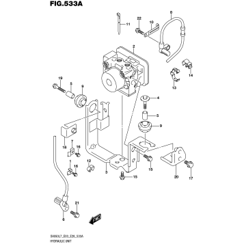 HYDRAULIC UNIT (SV650AL7 E28)