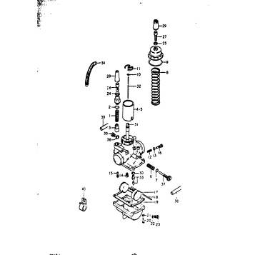 CARBURETOR (MARKED : 34014)