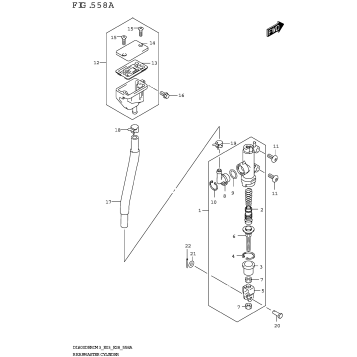 REAR MASTER CYLINDER