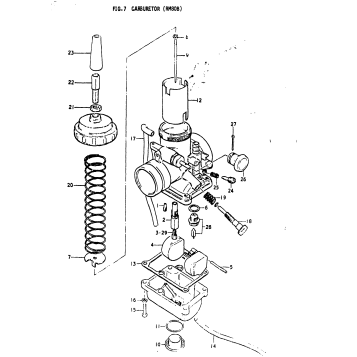 CARBURETOR (RM80B)