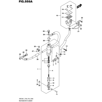 REAR MASTER CYLINDER (GW250L7 P28)