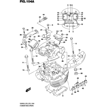 CYLINDER HEAD (FRONT) (VL800L9 E03)