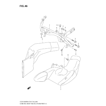 COWL BODY INSTALLATION PARTS