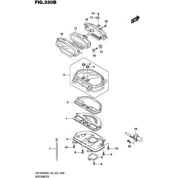 SPEEDOMETER (E03,E33)