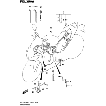 WIRING HARNESS (GSX-S1000FAL8 E28)