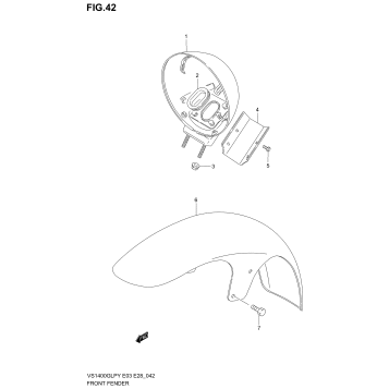 FRONT FENDER (MODEL T)
