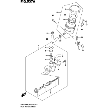 FRONT MASTER CYLINDER