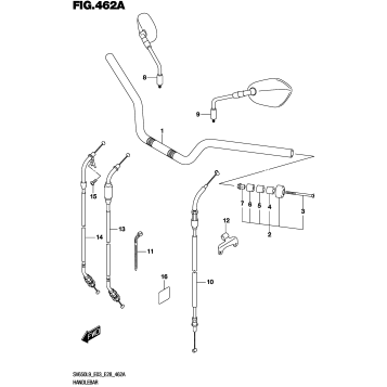 HANDLEBAR (SV650L9 E03)
