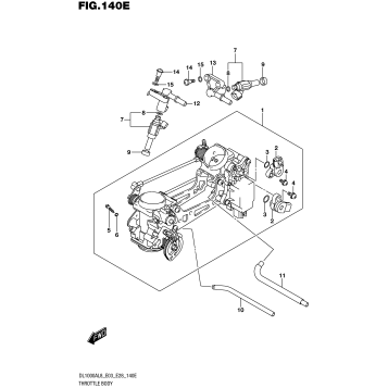 THROTTLE BODY (DL1000XAL8 E28)