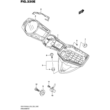 SPEEDOMETER (GSX-R1000AL6 E33)
