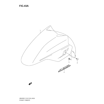 FRONT FENDER (MODEL K9)