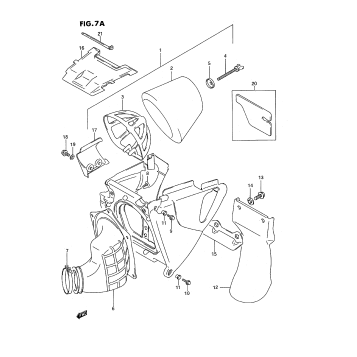AIR CLEANER (MODEL P/R/S)