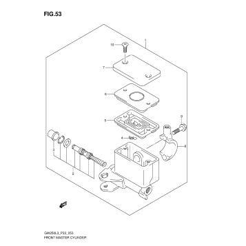 FRONT MASTER CYLINDER
