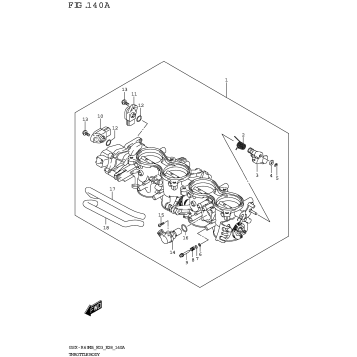 THROTTLE BODY (E03,E28)