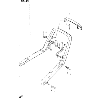 PILLION RIDER HANDLE
