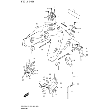 FUEL TANK (DL1050RJ)