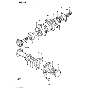 SECONDARY DRIVE GEAR