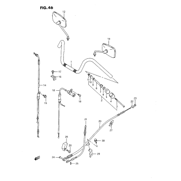HANDLEBAR-CONTROL CABLE