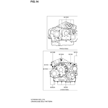 CRANKCASE BOLT PATTERN