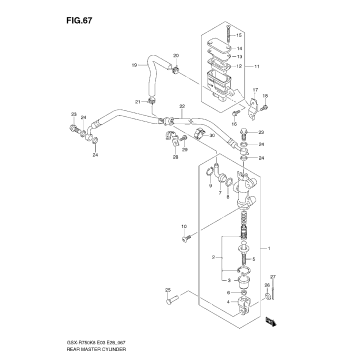 REAR MASTER CYLINDER