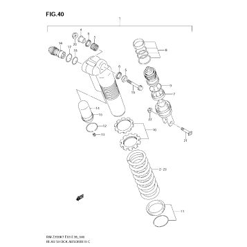 REAR SHOCK ABSORBER