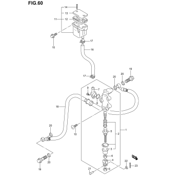 REAR MASTER CYLINDER