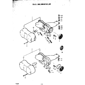 REAR COMBINATION LAMP