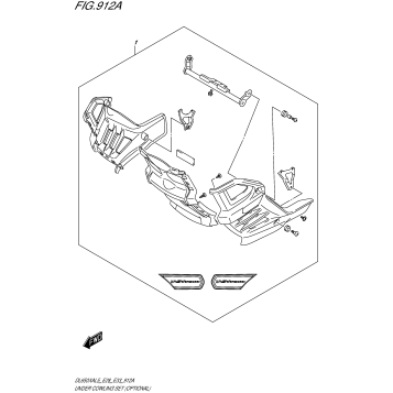 UNDER COWLING SET (OPTIONAL)