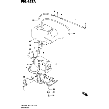 EVAP SYSTEM (LS650BL9 E33)