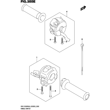 HANDLE SWITCH (GSX-S1000FYAL9 E28)