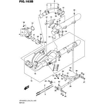 MUFFLER (VZR1800BZL5 E33)