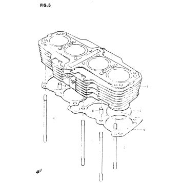 CYLINDER (GS1150ES3/ESE -E.NO.101424)