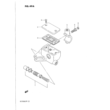 FRONT MASTER CYLINDER (MODEL K/L/M)