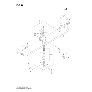 REAR MASTER CYLINDER