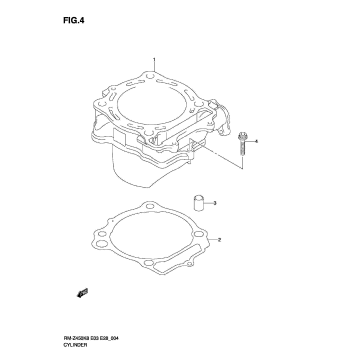 CYLINDER (RM-Z450 K8/K9/L0)