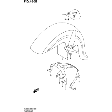 FRONT FENDER (VL800)