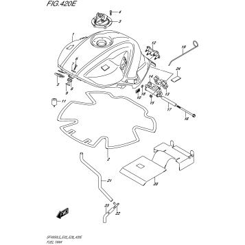 FUEL TANK (SFV650AL5 E33)