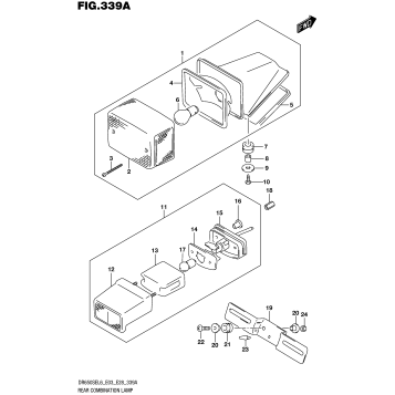 REAR COMBINATION LAMP (DR650SEL6 E03)