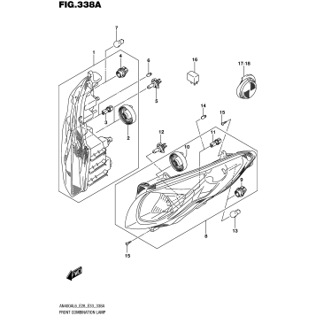 FRONT COMBINATION LAMP
