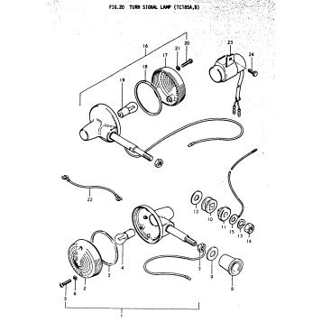 TURN SIGNAL LAMP (TC185A