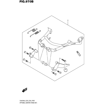 OPTIONAL (CENTER STAND SET)