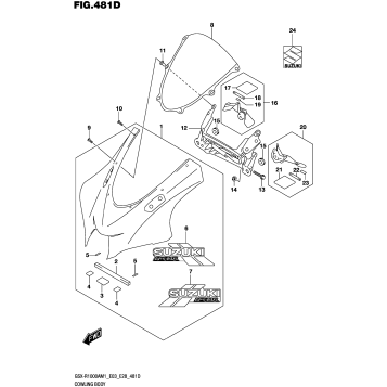 COWLING BODY (GSX-R1000RZA)
