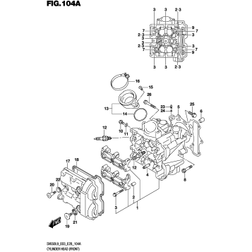 CYLINDER HEAD (FRONT)