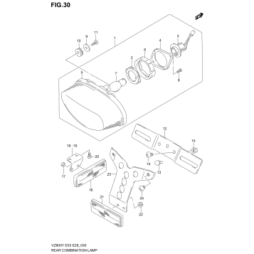 REAR COMBINATION LAMP