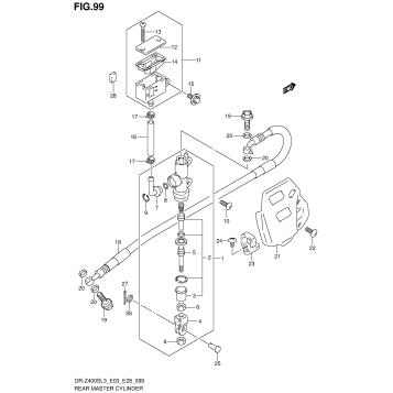REAR MASTER CYLINDER
